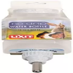 Lixit Top Fill No Drip Water Bottles For Rabbits, Ferrets, Hamsters, Guinea Pigs, Rats, Chinchillas And Other Small Animals Clear