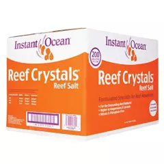 Instant Ocean-Aquarium Systems 200 Gallon Reef Crystals Sea Salt (Box)