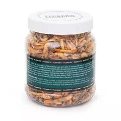 Fluker's Medley Treat for Aquatic Turtles - Rivershrimp, Mealworms and Crickets