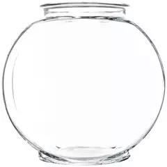 Anchor Hocking 4262 Goldfish Bowl Drum, 1 Gallon