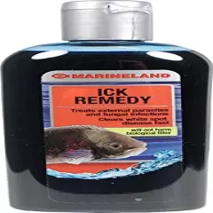 MarineLand Ick Remedy, White Spot Parasite Fish Medicine, 4 Ounces