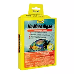 Tetra No More Algae Tablets 8 Count, Controls Algae In aquariums