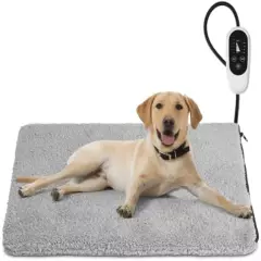 SHU UFANRO Pet Heating Pad, Waterproof Electric Heated Pet Pad For Dogs Cats With Washable Cover, Kitten Puppy Heating Pads Indoor For Whelping Box/Pregnant Dogs/Pet Bed/Pet House