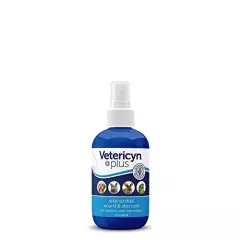 Vetericyn Plus All Animal Wound and Skin Care Spray. Cleans and Relieves Cuts, Abrasions, Irritations, and Sores. Non-Toxic, No Sting Formula.