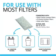 Fluval Ammonia Remover, Chemical Filter Media for Freshwater Aquariums, 180-gram Nylon Bags