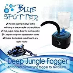 Deep Jungle Fogger, Advanced Humidifying Fogger For Reptiles & Amphibians In Terrariums & Aquariums! Provides Essential Moisture & Humidity For The Well-being Of Your Pet Reptile And Amphibians!