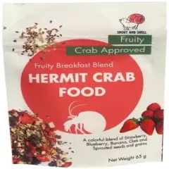 Snout And Shell Hermit Crab Food - Eco Animal Pet Snack Treat For Protein & Nutrients - Aquatic Pet Animal Snack Treat