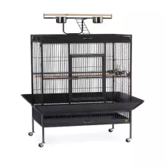 Prevue Pet Products Wrought Iron Select Bird Cage Black Hammertone 3151BLK