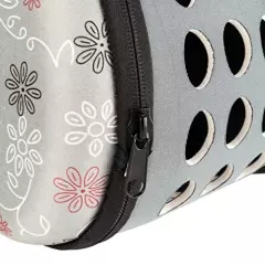 Okngr Small Pet Travel Carrier Bag, Foldable Pet Dog Cat Carrier Cage Soft Sided Pet Carrier Airline Approved for Puppy Kitty Small Medium Animal Bunny Ferrets Transport Carry