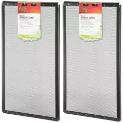 Zilla Fresh Air Screen Cover, 24-Inch X 12-Inch (2 Pack)