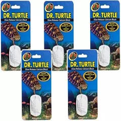 Zoo Med Dr.Turtle Slow-Release Calcium Block (Pack Of 5)