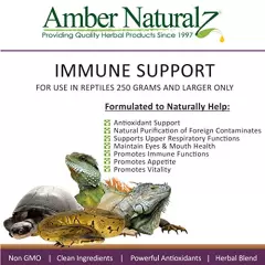 AMBER NATURALZ - REPTAID XL - Immune Support - For Reptiles 250g & More - 1 Ounce