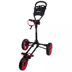 MacGregor Golf Flat Fold 3 Wheel Golf Cart / Trolley - Folds Completely Flat