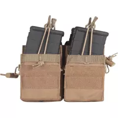 Fox Outdoor Tactical Mag Pouch Quad Stack Quick Deploy Elastic 57-42