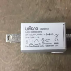 Levana AC Adaptor Model NBS05B059080VU Power Supply (5.9V 0.8A)