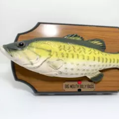 Big Mouth Billy Bass Singing Fish Gemmy Original Vintage 1999 Tested WORKS