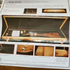  2 Galazan 95-96/ 2003 catalogs and a brochure for knives and gun cases