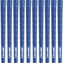 PURE DTX Blue Standard Size Golf Grips - Set of 10 - Authorized Distributor