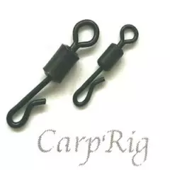 Carp fishing Terminal end tackle QUICK CHANGE SWIVEL. UK Sizes 8 & 11