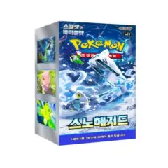 Pokemon Card Scarlet&Violet Snow Hazard Booster Box sv2P Sealed / Korean ver.