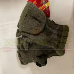 Heat Factory Ragg Wool Gloves - Olive Green - Mens - 995-O-M-L - BIN99