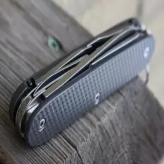 Custom Titanium Pioneer X with Drawer Swiss Army Knife Mod