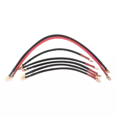 4 AWG HD Golf Cart Battery Cable 7 pc Set Club Car 48 Volt Complete C16