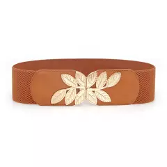 Women Ladies Wide Fashion Belt Women Black Cinch Waist Belt Elastic Stretch ❥