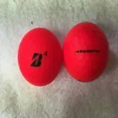 24 Bridgestone e12/e12 soft Matte Red Mixed Grade(5A/4A)Balls/