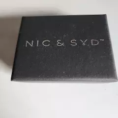  Nic & Syd 1 New Crystal 1 Preowned X Post Back Earrings - NIB 