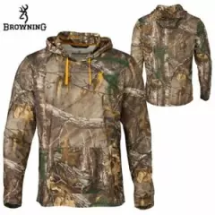 Browning L/S Hipster Hooded RTX Tee Men's Size Medium