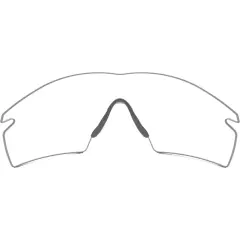 crystal clear shooting lenses for oakley m frame strike with nose clip pad