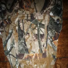 OUTFIDDERS RIDGE YOUTH CAMO OVERALLS SIZE 14 EUC