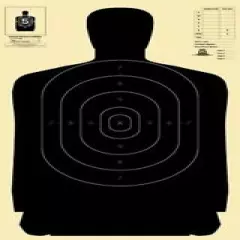 Official NRA B-27 [B27] silhouette targets [24" x 45"] (500 targets)