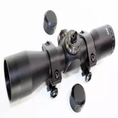 Trinity tactical scope sight 4x32 with picatinny rail for H&R 1871 pardner pump.