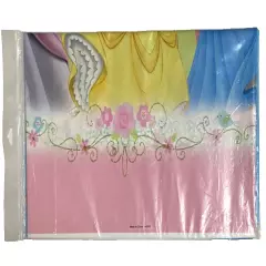 DISNEY PRINCESS Fairy-Tale Friends Plastic Table Cover Tablecloth 54”x 102”