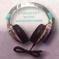 Squishmallows Wired Headset w/Mic ONLY!! Very Cute!