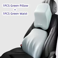 Car Lumbar BackSupport Headrest Neck Pillow Lumbar Universal Neck Pillow Cushion