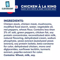 Swanson Canned Chicken a la King With White and Dark Chicken Meat, 10.5 OZ Can (