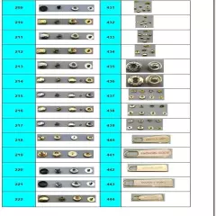 Hardware Repair Fix Zipper Buckle Clasps Screws Leathercraft Studs Rivets Tacks