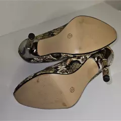 Snake Skin Worthington Womens 4in Heels