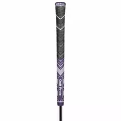 Golf Pride MCC Plus 4 Teams Golf Grips - Std, Purple/White 