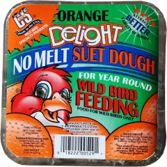 Orange Delight No Melt Suet Dough 11.75 Ounces, 12 Pack