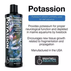 Brightwell Aquatics Potassion 500mL SPS Coral Liquid Ionic Potassium Supplement