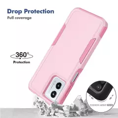 For Moto G 5G 2024 Phone Case Heavy-Duty Tough Dual Layer Cover +Tempered Glass