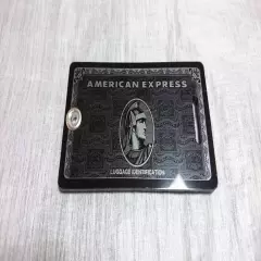 New American Express Centurion Card Members Exclusive Luggage Name Tag Novelty