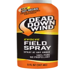 Dead Down Wind Evolve 3D+ Field Spray! scent control killer bow hunting