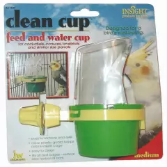 Feed/Water Cup For Bird Cages Medium Multicolor