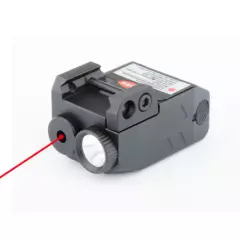 USB Recharging Red / Green Laser Strobe & Steady Light Combo Fit Picatinny Rail