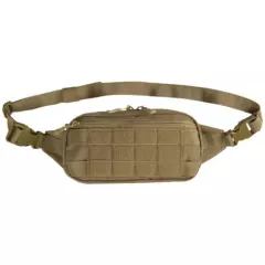 Mil-Tec Fanny Pack Waist Bag Fishing Travel Outdoor Belt Security Dark Coyote